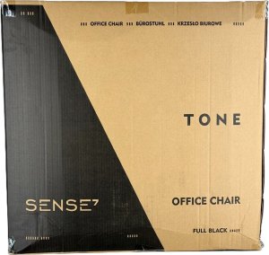 Krzesło biurowe SENSE7 Tone Czarne + kabel usb 4