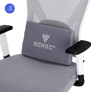 Krzesło biurowe SENSE7 Tone Biało-szare + kabel usb 15
