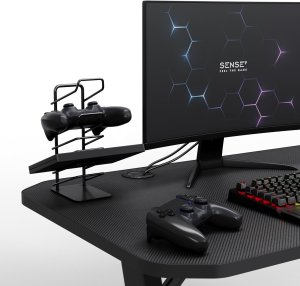 Biurko SENSE7 gamingowe Nomad Basic 140x60 cm + kabel usb 11