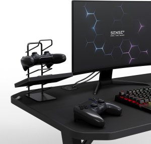 Biurko SENSE7 Nomad Classic Czarne 140x60 cm + kabel usb 11