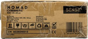 Biurko SENSE7 Nomad Cybernetic Czarne 140 cmx60 cm + kabel usb 17