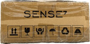Biurko SENSE7 elektryczne Nojo 120x60 cm Black + kabel usb 15