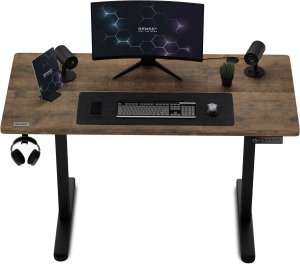 Biurko SENSE7 elektryczne Nojo 120x60 Black Oak + kabel usb 11