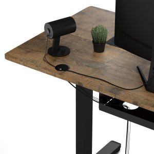 Biurko SENSE7 elektryczne Nojo 120x60 Black Oak + kabel usb 12
