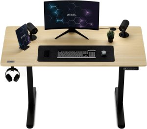 Biurko SENSE7 elektryczne Nojo 120x60 Black Pine + kabel usb 11
