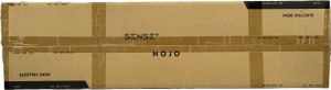 Biurko SENSE7 Nojo Black 140 cmx70 cm Black + kabel usb 18