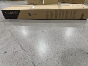 Biurko SENSE7 Nojo Sosna 140 cmx70 cm White Pine + kabel usb 13