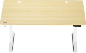 Biurko SENSE7 Nojo Sosna 140 cmx70 cm White Pine + kabel usb 9