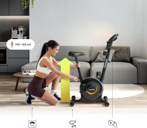 Rower stacjonarny Zipro One S Gold + Gumy Mini Band 8