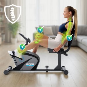 Rower stacjonarny Zipro Vision + Gumy Mini Band 4