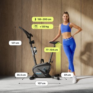 Rower stacjonarny Zipro Beat + Gumy Mini Band 9