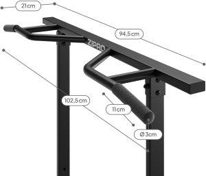 Zipro Pull Up Bar + Gumy Mini Band 4