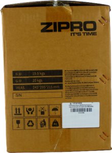 Kettlebell Zipro Square 19kg + Gumy Mini Band 14