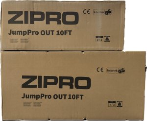Trampolina ogrodowa Zipro Jump Pro z siatką zewnętrzną 10FT 312cm + Mata Celnościowa 14