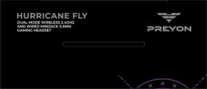 Słuchawki PREYON Słuchawki PREYON Hurricane Fly Czarne (PHF40B) + Podkładka Falcon Speed XXL (PFS120) 15