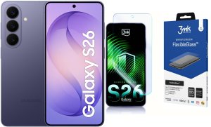 Smartfon Samsung Galaxy S26 5G 12/256GB Fioletowy (SM-S942BZVGEUE) + FlexibleGlass 2
