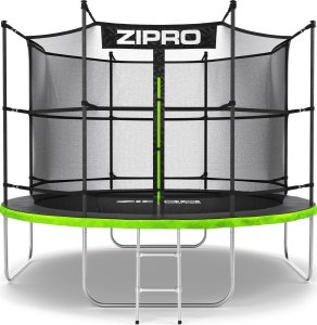 Trampolina ogrodowa Zipro Jump Pro z siatką wewnętrzną 10FT 312cm + Butelka Termiczna 2