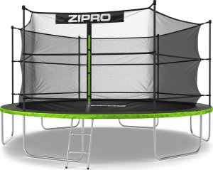 Trampolina ogrodowa Zipro Jump Pro z siatką wewnętrzną 14FT 435cm + Butelka Termiczna 2