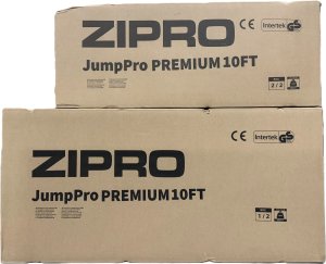 Trampolina ogrodowa Zipro Jump Pro Premium z siatką wewnętrzną 10FT 312cm + Butelka Termiczna 11