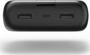 Ładowarka Hama 1x USB-A 2x USB-C (002019760000) + USB-A - USB-C 1 m Czarny (200657) + Powerbank 24000 mAh 11