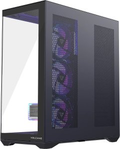 Obudowa Modecom Obudowa Modecom Space XL ARGB 5F czarna + Zasilacz Modecom Volcano Hex 750W Gold 4