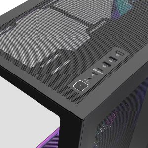Obudowa Modecom Obudowa Modecom Space XL ARGB 5F czarna + Chłodzenie CPU Modecom Volcano 0C T100 120 czarne 4
