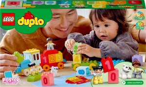 LEGO Duplo Pociąg z cyferkami - nauka liczenia (10954) 9