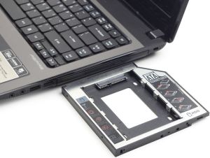 Kieszeń Gembird adapter HDD do laptopa 5.25"-2.5" SLIM 12.7mm (MF-95-02) 2