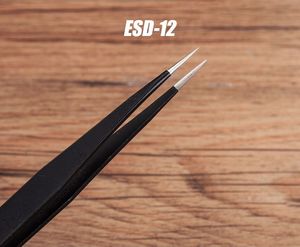 Techrebal Pęseta 135mm prosta ESD-12 5