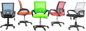 Krzesło biurowe Topeshop Moris Szare 3