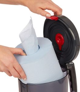 Kimberly-Clark Wypall Reach - Higieniczne ręczniki papierowe w rolce z centralnym odwijaniem - Niebieskie 5