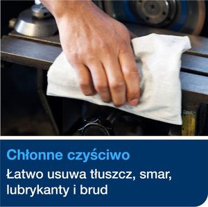 Tork - Czyściwo włókninowe w dużej roli do zabrudzeń przemysłowych, szare - 361 m 8