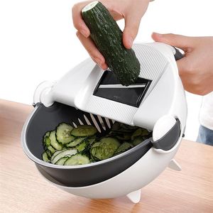 Home Appliances AG693 TARKA KRAJALNICA DO WARZYW OBROTOWA CEDZAK 6