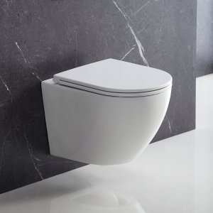 Miska WC Omnires MISKA WISZ.B/KOŁ+DES 49x37 OTTAWAMWBP 5