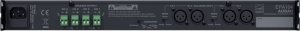 Audac AUDAC EPA104 Quad-channel Class-D amplifier 4 x 100W - crossover 2