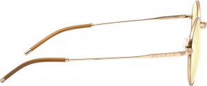 Okulary Gunnar GUNNAR Optiks Ellipse Computer-Brille - Amber Glas, schwarz/gold 3