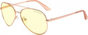 Okulary Gunnar GUNNAR Optiks Maverick Computerbrille - Amber Glas, roségold 2