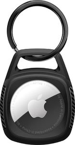 Spigen Silikonowe etui Spigen Rugged Armor Apple AirTag Matte Black 3