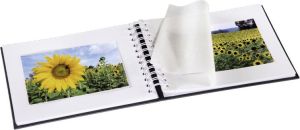 Hama Fine Art Spiral grey 24x17 50 white Pages (2111) 2