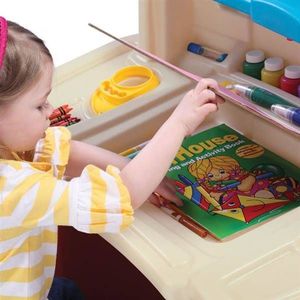 Step2 Step2 Biurko z Krzesełkiem Kącik plastyczny edukacyjny Delux 2