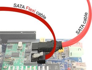 Delock SATA - SATA, 0.5m, Czerwony (83835) 4