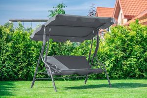 Funfit Huśtawka ogrodowa "Relax" dla 3 osób 2
