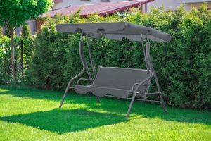 Funfit Huśtawka ogrodowa "Relax" dla 3 osób 8