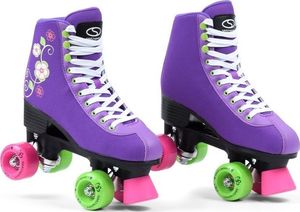 SMJ sport Wrotki rekreacyjne DE006 fioletowe r. 36 2