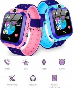 Smartwatch GoGPS K16S Niebieski  (K16SBL) 4