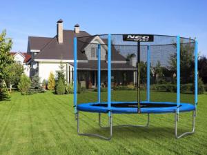 Trampolina ogrodowa Neo-Sport NS-08Z181 z siatką zewnętrzną 8.5 FT 252 cm 5