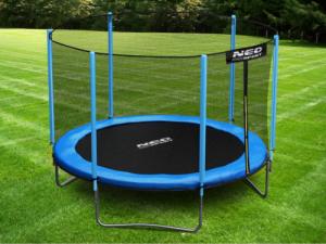 Trampolina ogrodowa Neo-Sport NS-08Z181 z siatką zewnętrzną 8.5 FT 252 cm 7