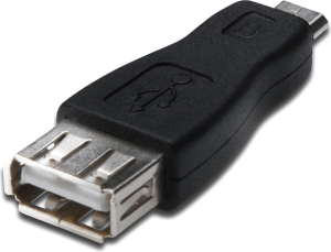 Adapter USB Akyga USB-A - MicroUSB Czarny  (AK-AD-08) 2