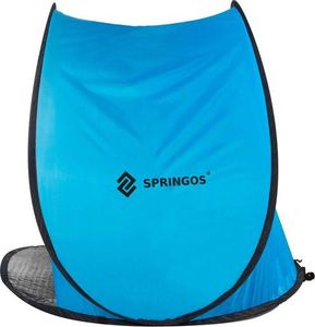 Springos Namiot plażowy samorozkładający Pop-up niebieski uniwersalny 5