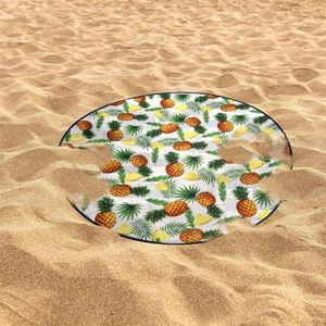 ProBeach Mata PLAŻOWA piknikowa składana okrągła koc 138 cm 7